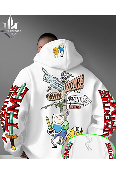 Genel Markalar BASKILI UZUN KOLLU SWEATSHIRT YETİŞKİN