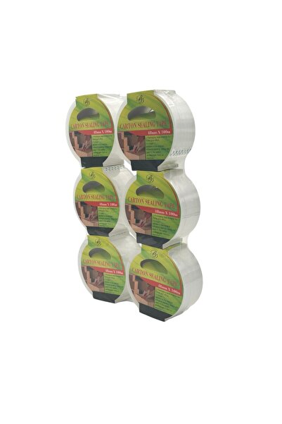 B&D Packing Tape 48mm x 50m, Strong Adhesive Packaging Tape for Sealing Boxes...
