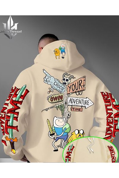 Genel Markalar BASKILI UZUN KOLLU SWEATSHIRT YETİŞKİN