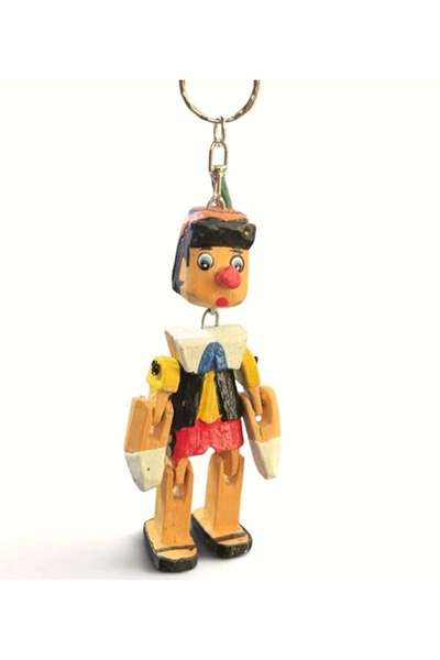 Carlburn # Keychain Original Daily Light Figured Accessory Personal Gift Pinocchio Keychain No:1006