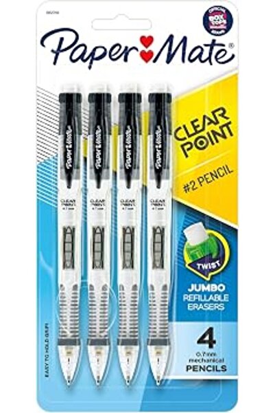 DEEMOUNT أقلام رصاص ميكانيكية من Paper Mate Clearpoint، 0.7 مم HB # قلم رصاص ...