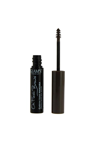 Glams Makeup ماسكارا الحواجب من جلامز - بني غامق 827