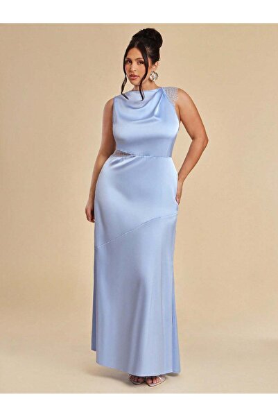 Sheya Rochie maxi, albastru