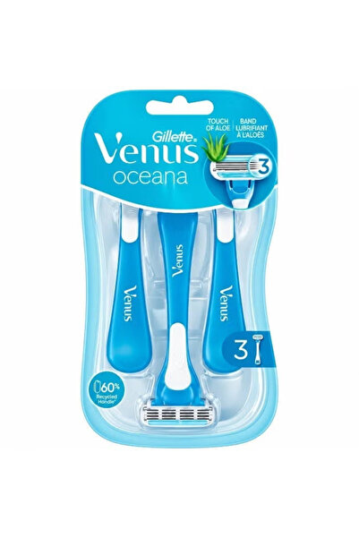 Gillette Venus Oceana Disposable Women's Razors, Pack of 3