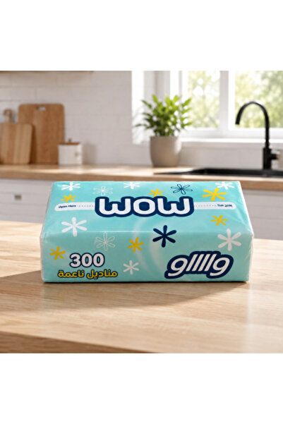 WOW Tissues 300 Single Tissues