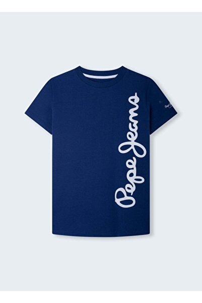 Pepe Jeans Παιδικό μπλουζάκι με λογότυπο Waldo για αγόρι (PB501279-582)