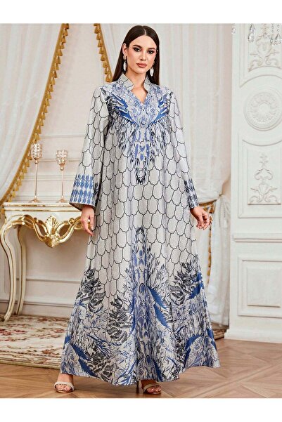 Sheya Rochie maxi, mix culori