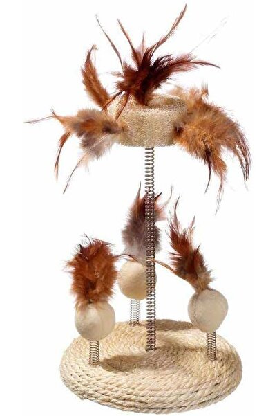 Karlie Spring Cat Toy, 25X15 Cm, Beige