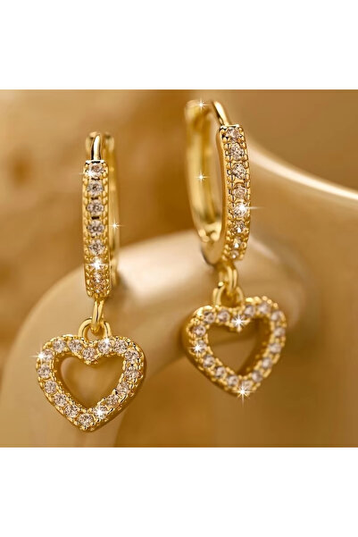 Choice A Europe and The United States Fashion Trend Love Drop Earrings Ladies...
