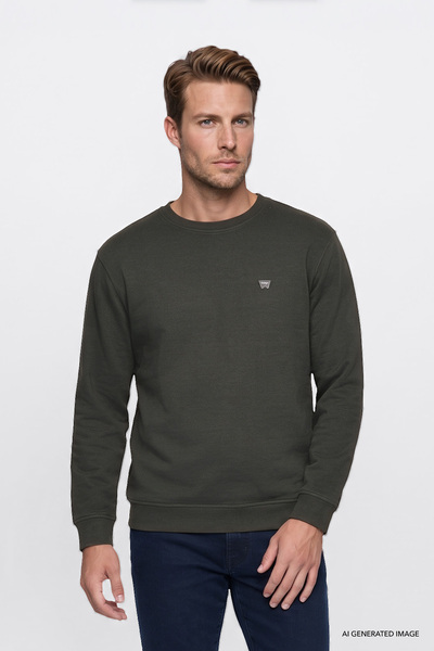 WRANGLER Cotton Thessaloniki Regular Fit Crew Neck Sweatshirt