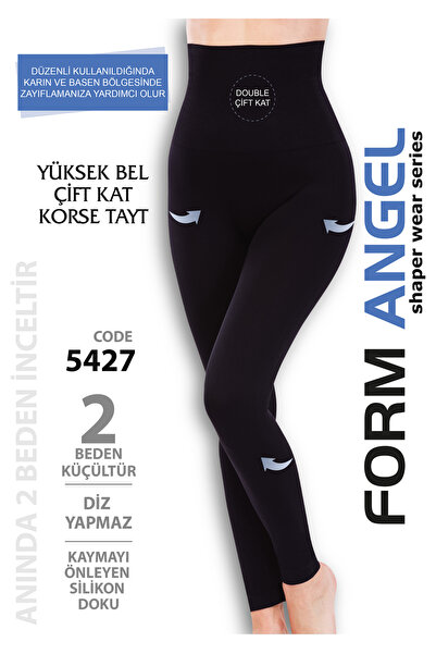 YÜKSEK BEL ÇİFT KAT KORSE TAYT