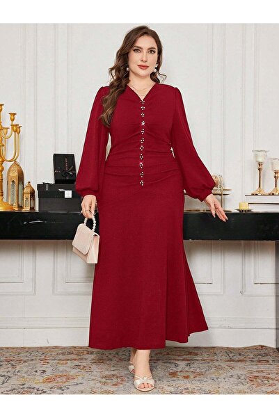 Sheya Maxi dress, red