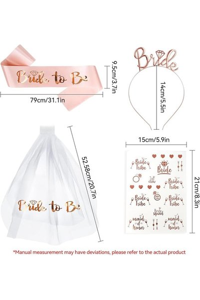 Proxima Direct Bride to Be Decoration Set, Wedding Accessories