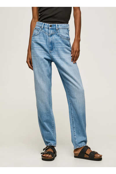 Pepe Jeans Ψηλόμεσο Παντελόνι Ρέιτσελ (PL204170MM8)