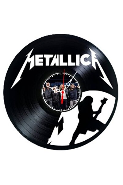 OEM Decorative wall clock made from vinyl record, Metallica Heavy Metal Band ...