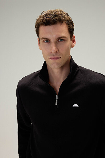 Ellesse Ανδρικό φούτερ με μισό φερμουάρ 5WM1603-BK