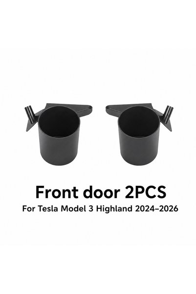 Choice New M3 2Pcs Front Car Door Cup Holder For Tesla Model 3 Y Highland Jun...