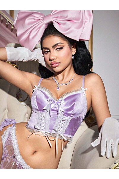 Sheya Bustier, purple