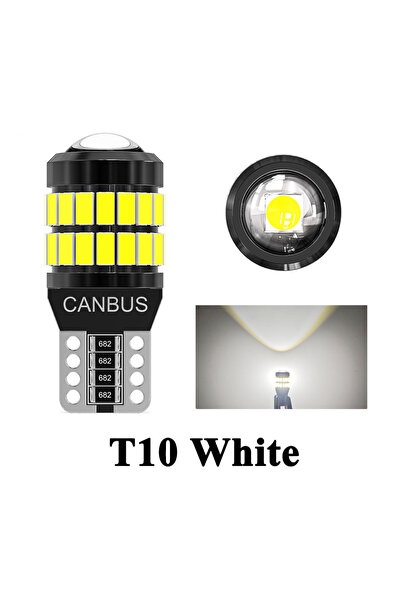 Choice قطعتان من مصابيح LED T10 W5W بيضاء محسنة 2/10x بدون أخطاء، متوافقة مع ...