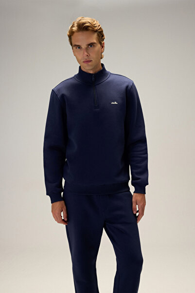 Ellesse Ανδρικό φούτερ με φερμουάρ 6wm1010-Nv