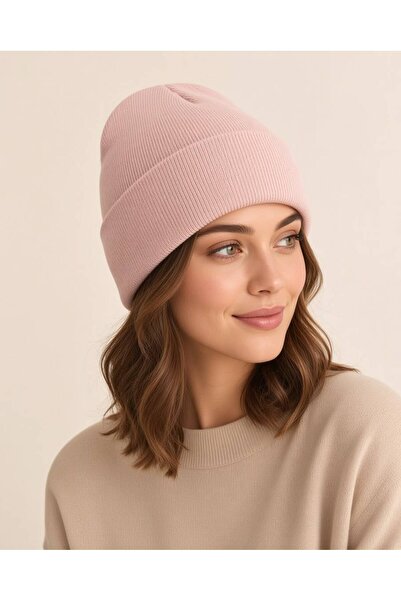 ÇANTA DEPO Winter Hat Beanie Simple Plain Keeps You Warm One Size