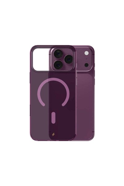 SMARTIX Ultraguard Magnetic Transparent Case Dark Cherry iPhone 18 Pro Max / ...