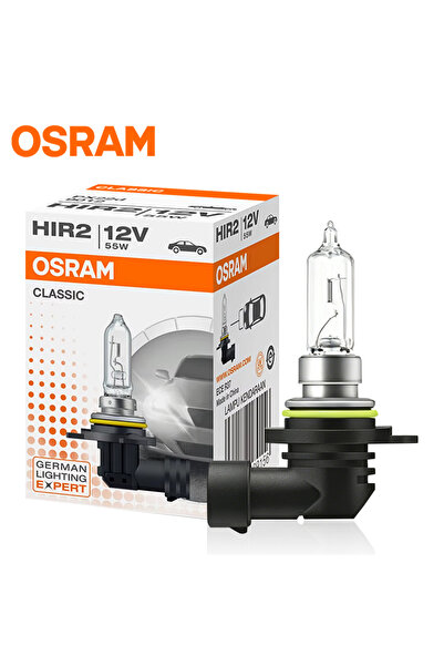 Choice مصباح أمامي هالوجين أصلي للسيارة OSRAM 9012(HIR2) طراز 9012 HIR2 بقوة ...