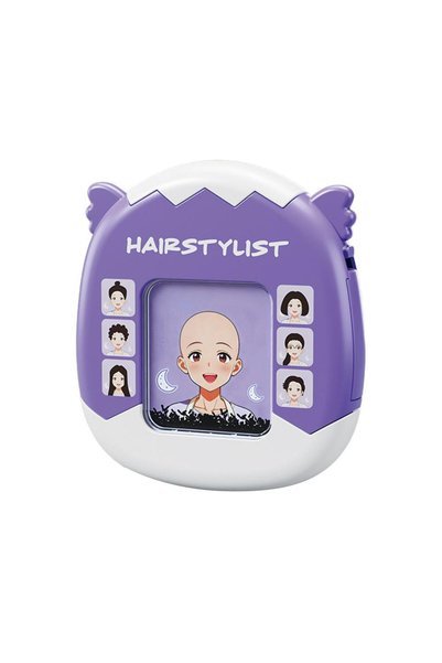 Choice G Fidget DIY Hair Style Keychain Funny Mini Magnetic Drawing Painting ...