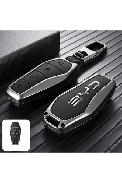 Choice KKBYD-B Black Buckle Car Key Protector For BYD Seal U Atto 3 King Key ...