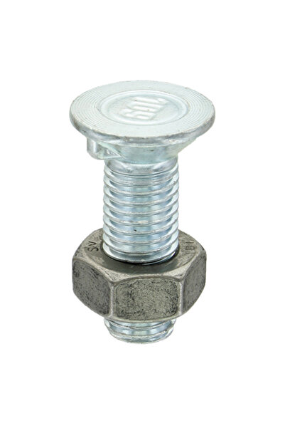 Other Șurub de plug cu piuliță M11x1.5x35mm clasa 10.9 pentru plug agricol 11...