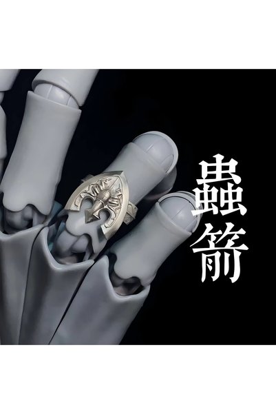 BANDAI خواتم معدنية قابلة للتعديل بتصميم أنمي جوجو بيزير أدفنتشرز، قابلة للتع...