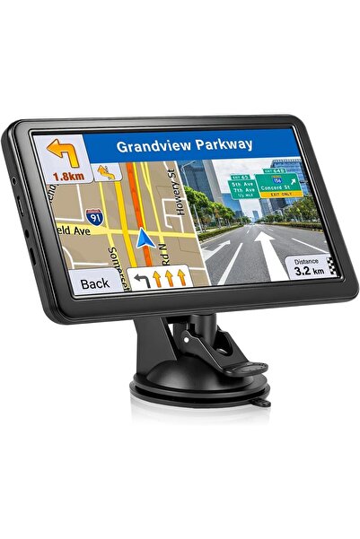 T NEWFUN NEWFUN Professional Truck GPS 7 Inch Car GPS 2025 Lifetime Europe Ma...