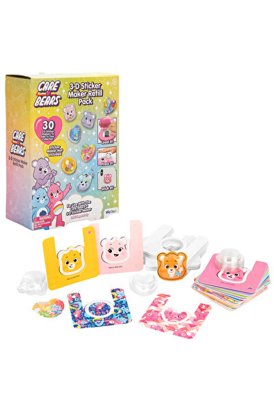 We Cool Care Bears 3D Çıkartma Seti Yedek Paketi