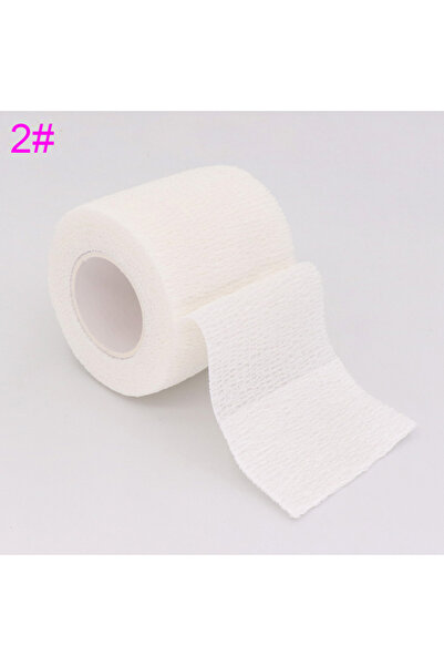 Choice 2.5cm 1pcs A0170-white 14 Colors Colorful Athletic Wrap Tape Self Adhe...