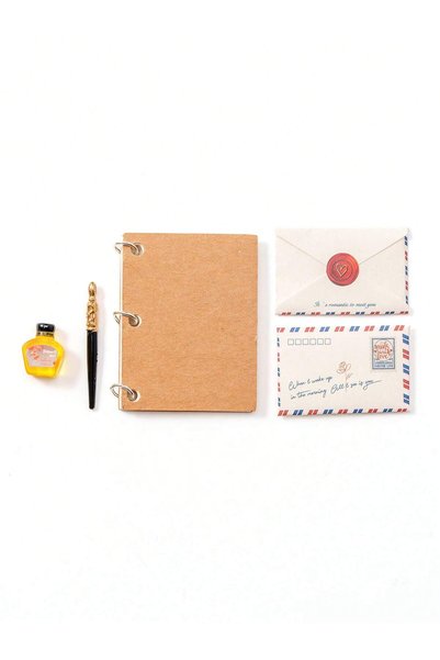 Choice Yellow set 1 Set of Miniature Retro Letter Set, Desktop Decoration Mod...