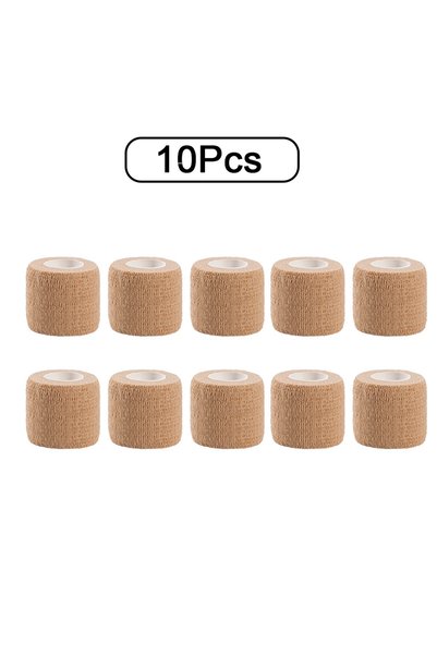 Choice لفائف مرنة للقدم مقاس 2.5 سم × 4.5 متر، 10 لفات، 10 قطع، 2.5/5/10 سم، ...
