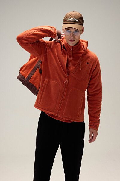 Ellesse Ανδρικό φλις μπουφάν με φερμουάρ 6WM1024-BR
