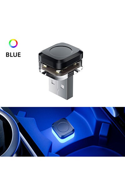 Choice مصباح LED صغير للسيارة بلون أزرق مقاس 1/2X، إضاءة داخلية للسيارة تعمل ...