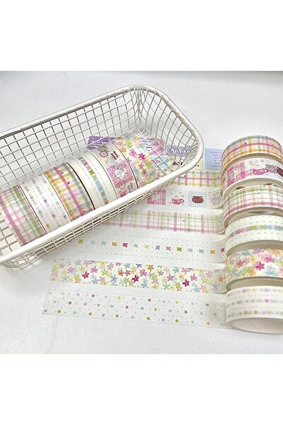 Choice 6pcs B 6pcs/lot Kawaii Retro Fruit Decorative Tape Set Cute Cartoon Cr...