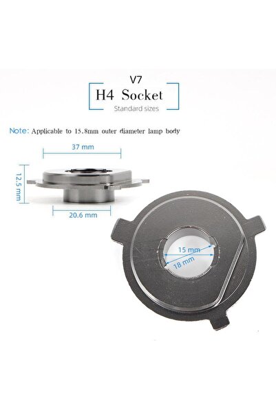 Choice مشابك تثبيت المصباح الأمامي H4-1PC لـ V7-9005/9006/9012/H11/H7/H4/H1، ...