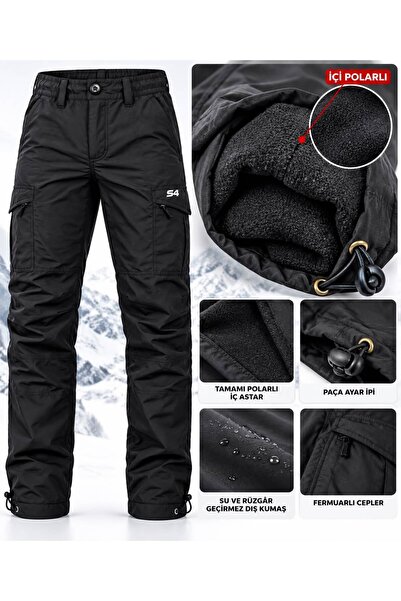 S4 İÇİ POLARLI KIŞLIK PANTOLON