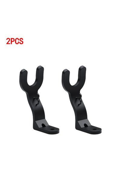Choice 2Pcs Wall Mount Helmet Hook Rack Motorcycle Helmet Holder Hanger Heavy...