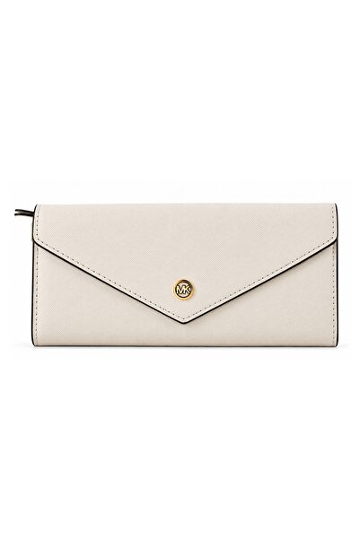 Michael Kors Portofel Jet Set Travel Cream (35F3GTVE7L) Femei