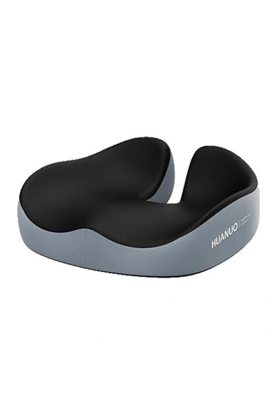 HUANUO Pernă pentru scaun HNSC02B, Ergonomică, Spumă cu memorie, Suport pentr...
