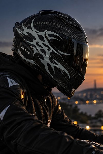 Banxtre Ultra tribal v2 gothic sticker for helmet and motorcycle (1 piece)