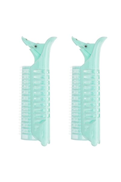 OEM Bigudiuri de păr verde mentă 11cm - 2 bucăți