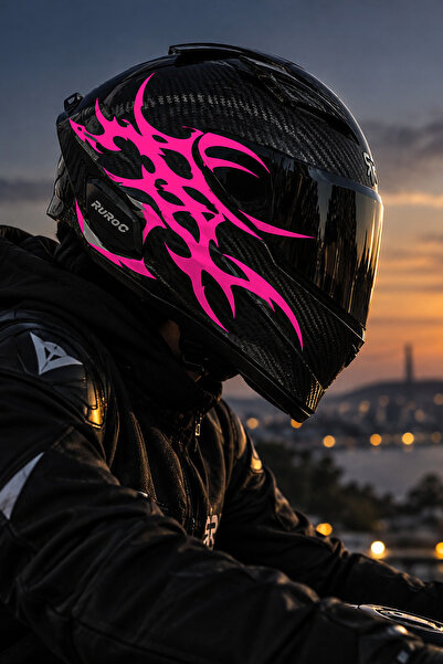 Banxtre Ultra tribal v2 gothic sticker for helmet and motorcycle (1 piece)