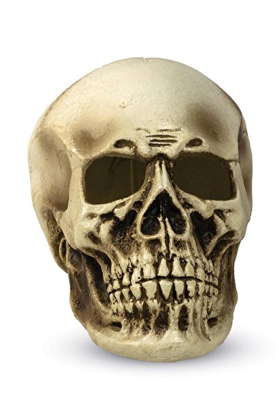 MAD TOYS Halloween Scary Light Up Giant Skull Decoration