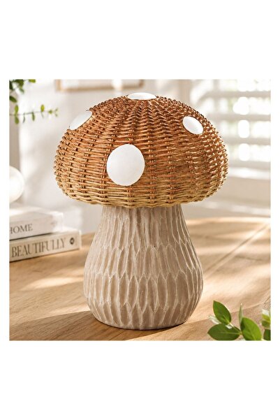 OEM Ciuperca Decorativa de Toamna Ø14x17,5cm – atmosferă caldă pentru decorul...