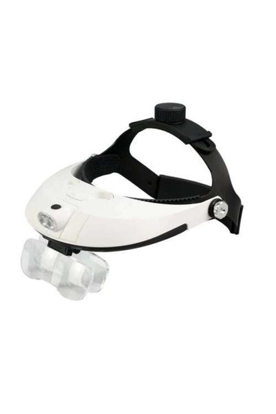 NW NessiWorld 5-Lens Multifunctional, Head-Type Illuminated Magnifying Glass ...